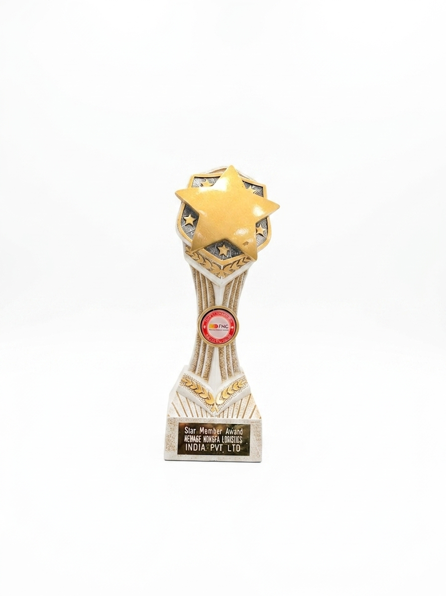 FNC Star Member Award presented to NewAge Hongfa Logistics India Pvt. Ltd.