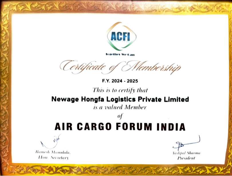 Accreditation certificate