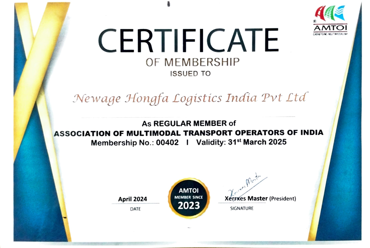 Accreditation certificate