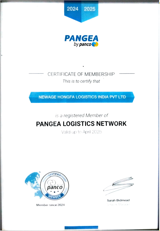 Accreditation certificate